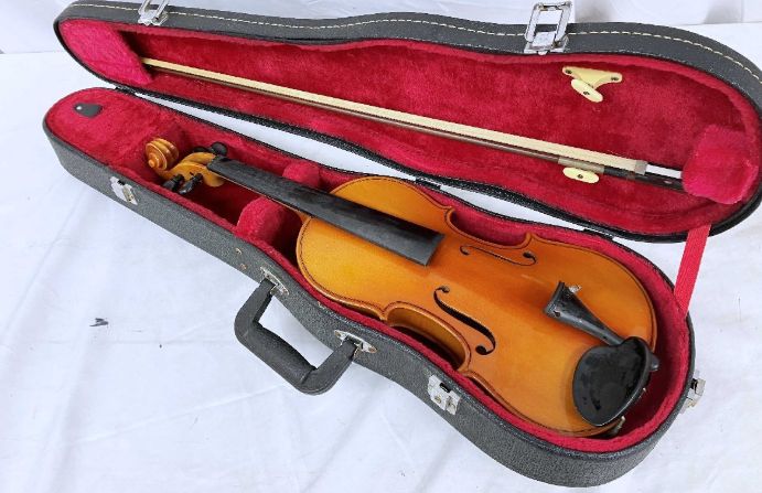 MT-00059 Suzuki 鈴木 スズキ バイオリン 全長約59㎝ No.280 4/4 Anno
