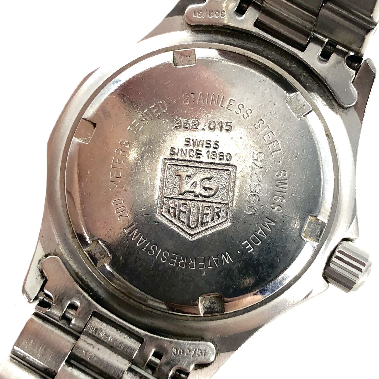 TAG HEUER タグホイヤー プロフェッショナル 962.015 デイト SS/QZ
