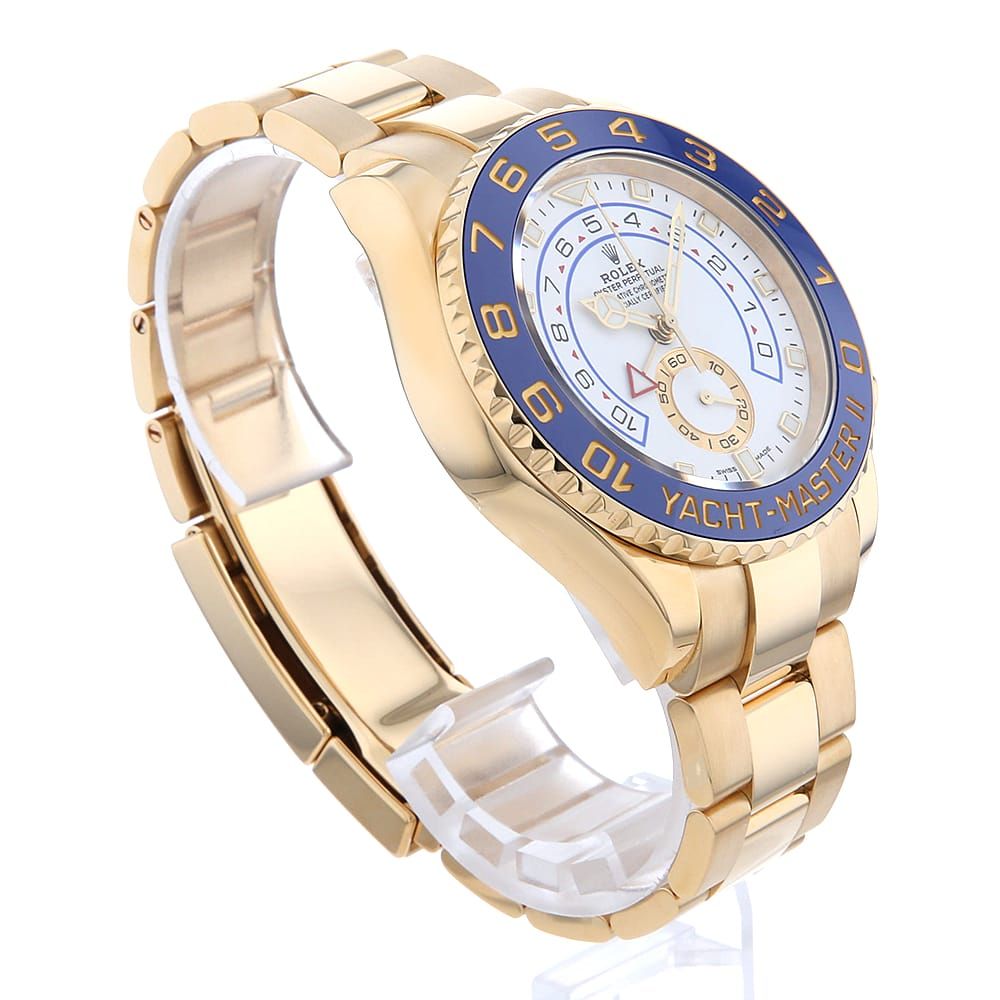 ロレックス ヨットマスターII 新型ベンツ針 116688 ホワイト ランダム