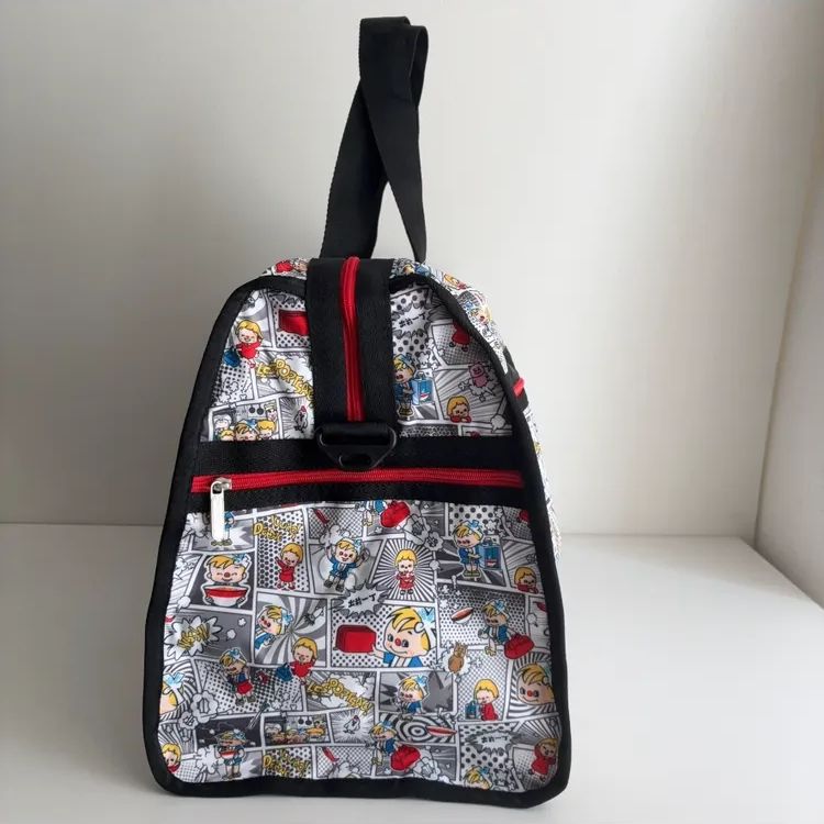 新品 タグ付き レスポートサック 出前一丁 コミック ボストンバッグ