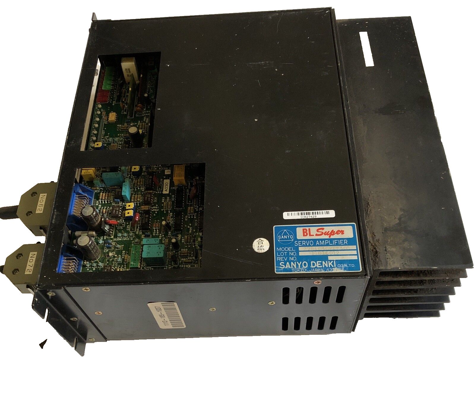 KAWASAKI SANYO DENKI 27BA030FXT30C サーボアンプ、A030 065B、BL