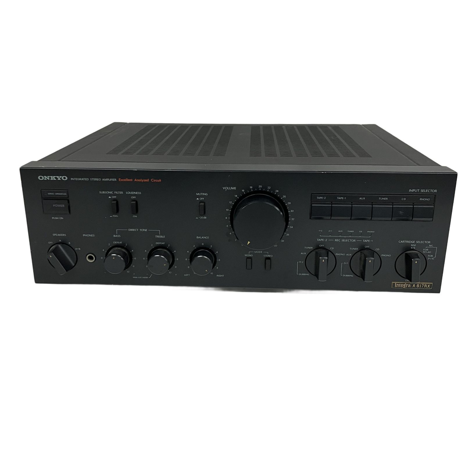 ONKYO オンキョー Integra A-817RX プリメインアンプ 音響機材 中古