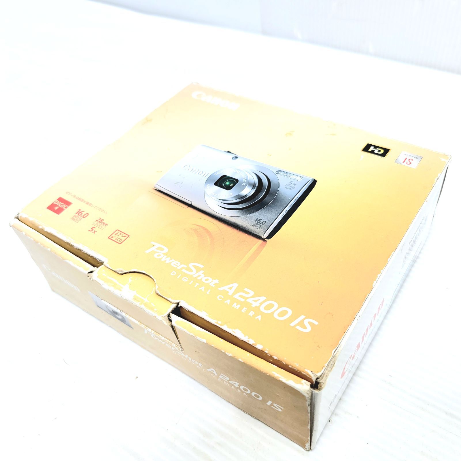 現状品】Canon PowerShot A2400 IS シルバー - メルカリ