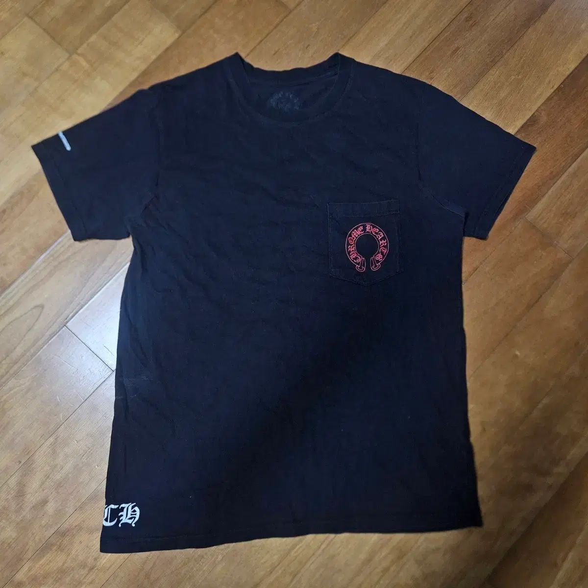 CHROME HEARTS クロムハーツ ポケット 半袖 Tシャツ ブラック - メルカリ