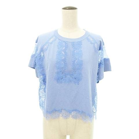 エルマノシェルビーノ ERMANNO SCERVINO 美品 レース ニット