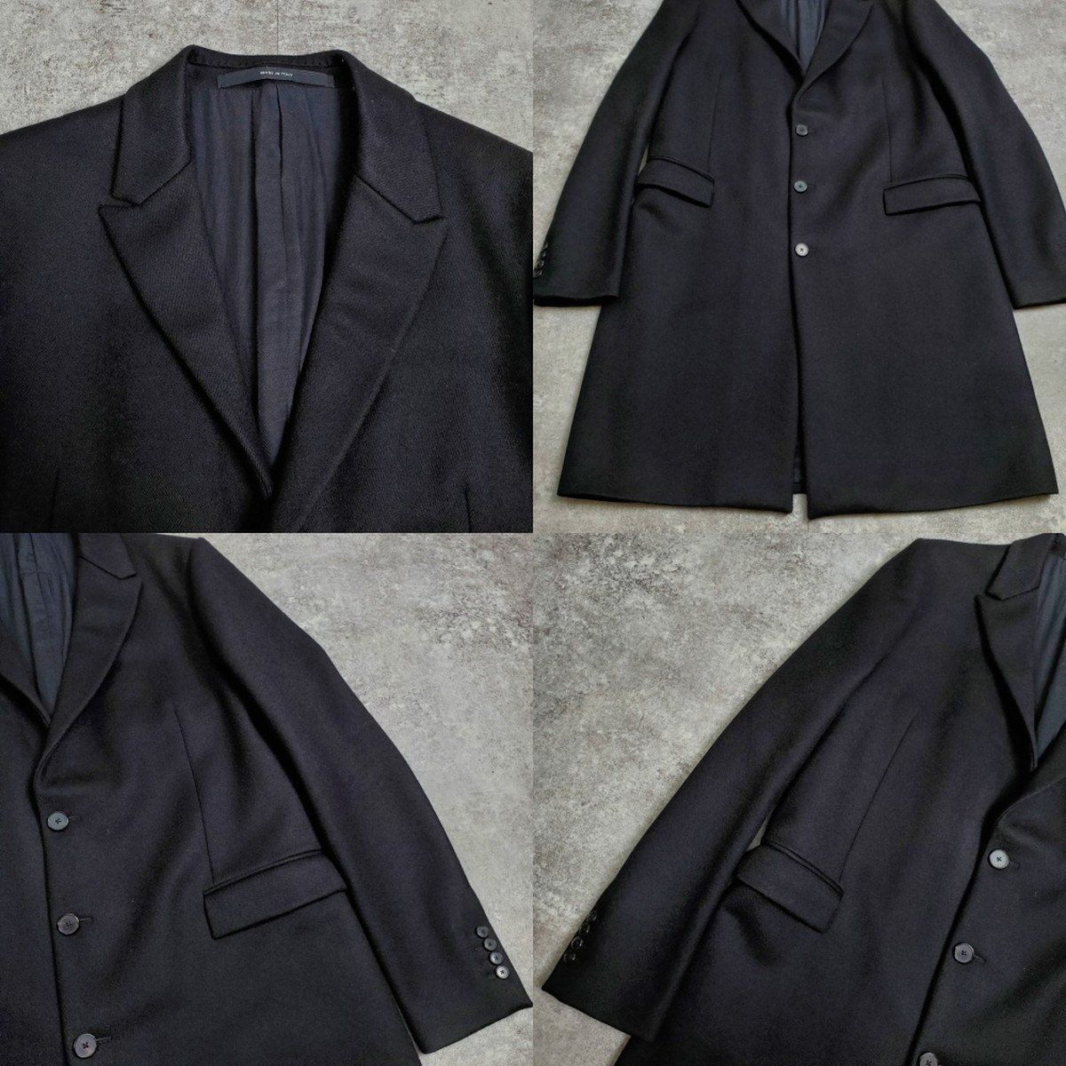 GIVENCHY ジバンシィ Limited Colection ウールダブルコート ベスト付