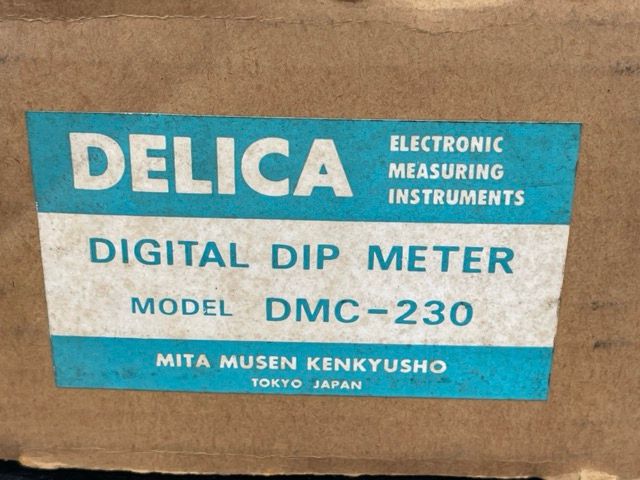 デジタルディップメーター 【中古】DELICA DMC-230 通電OK 三田無線