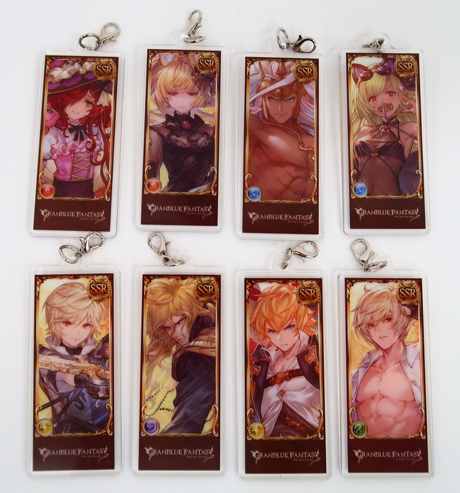 グラブル 編成アクリルチャーム まとめ売り グランブルーファンタジー