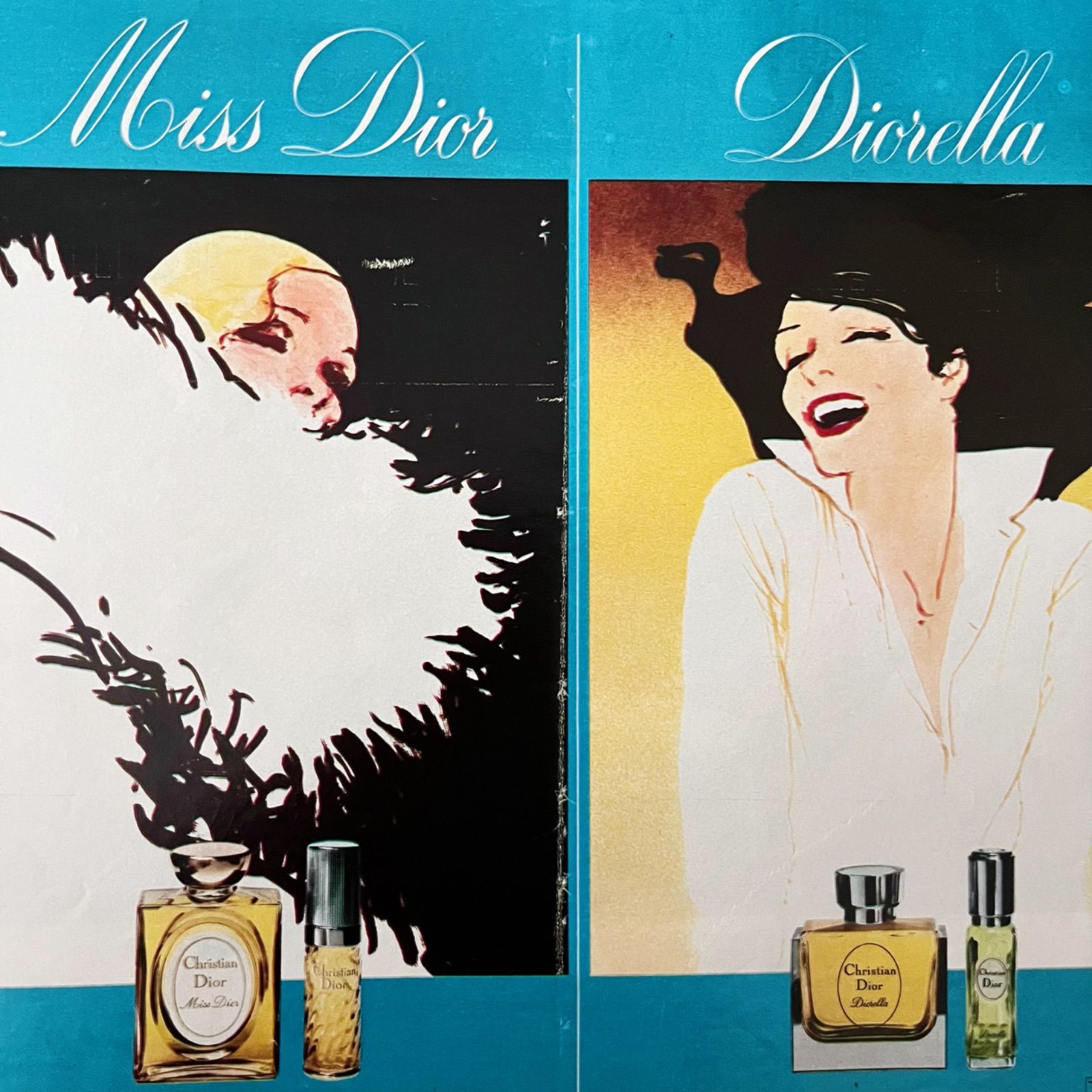 1975 広告＞Christian Dior クリスチャン ディオール Rene Gruau ルネ