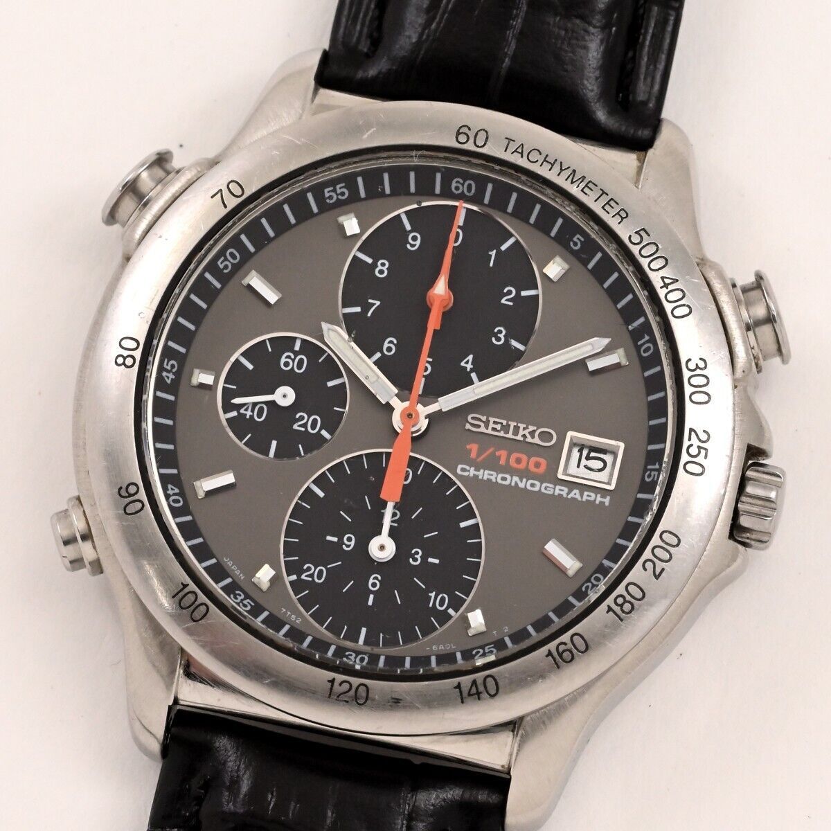Seiko Speedmaster Chronograph 7T52-6A00 Grey Dial Chronograph