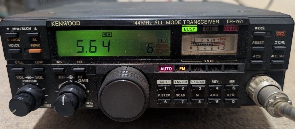ケンウッドオールモードトランシーバーTR-751 動作未確認