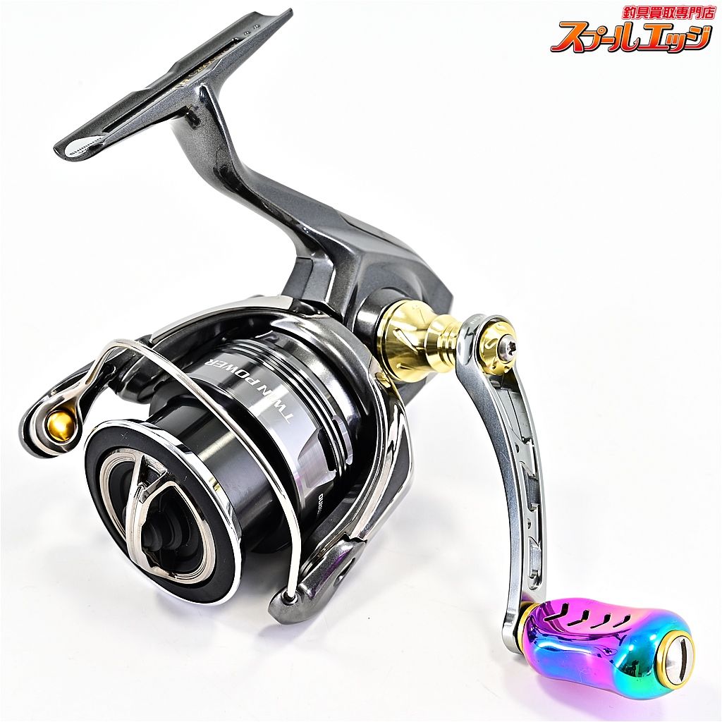 【シマノ】 24ツインパワー C2500SXG ハイテン55mmカスタムハンドル