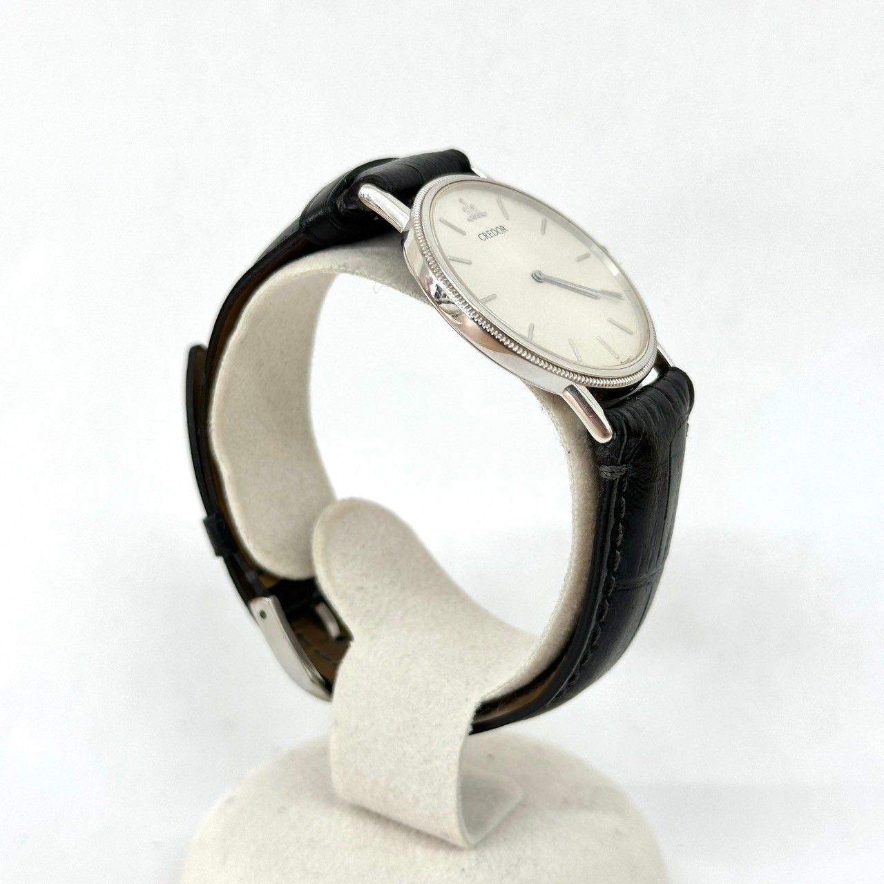 ♪ SEIKO CREDOR セイコー クレドール 5A74-0220 腕時計 革ベルト
