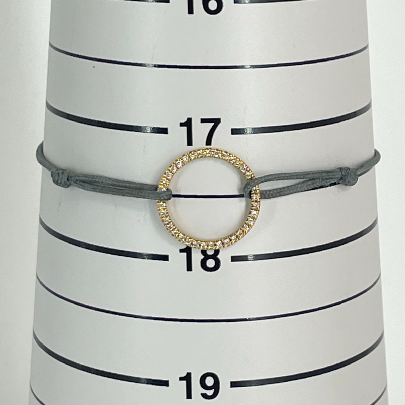 AHKAH アーカー プレシュー コードブレスレット K18YG 750