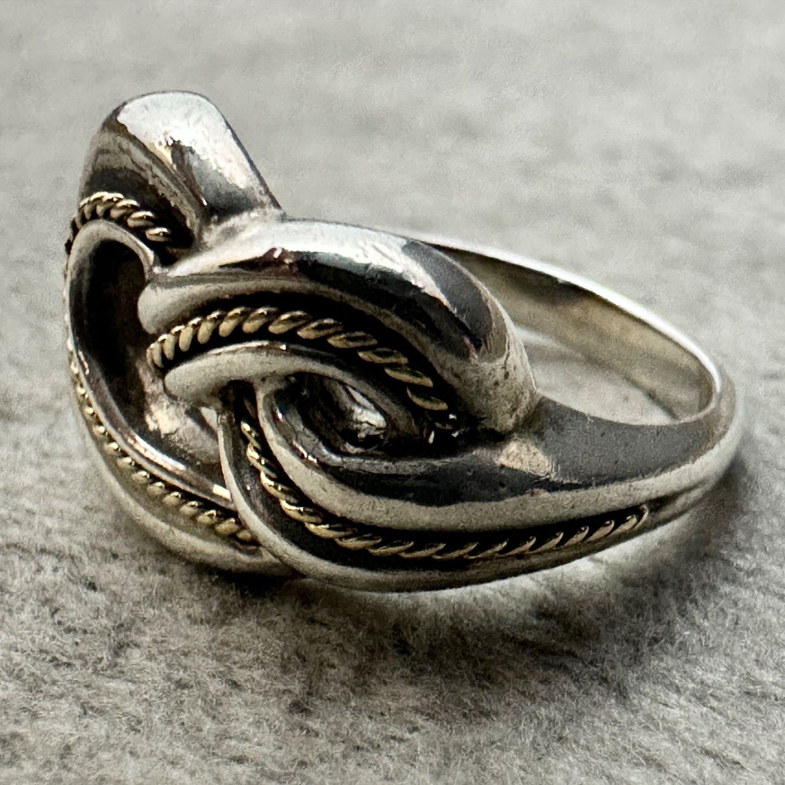 TIFFANY & Co. 1990s 約9号 オールドティファニー リング ツイスト