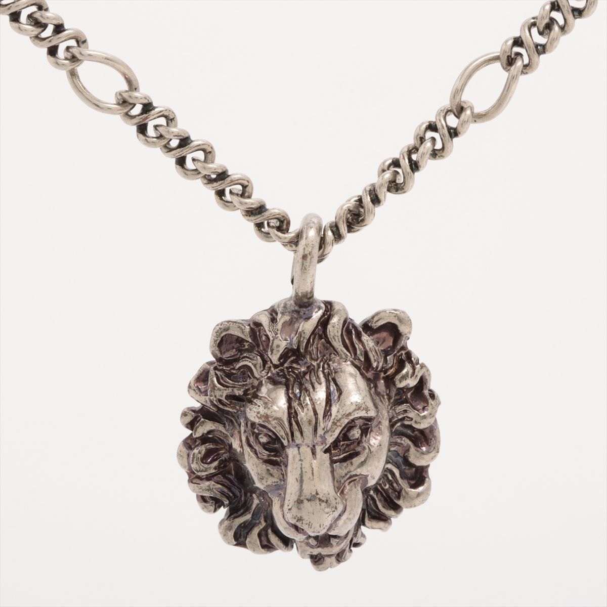 GUCCI グッチ ミケーレ期 ライオンヘッド ネックレス SP 410673