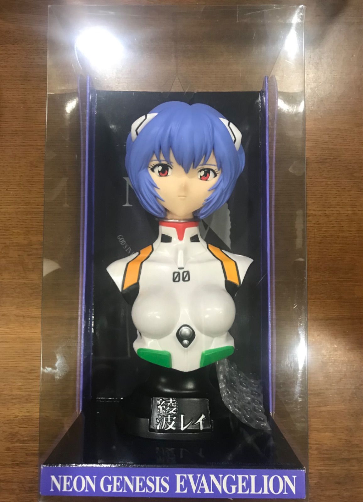 超希少 新世紀エヴァンゲリオン 綾波レイ 胸像 ソフトビニール製