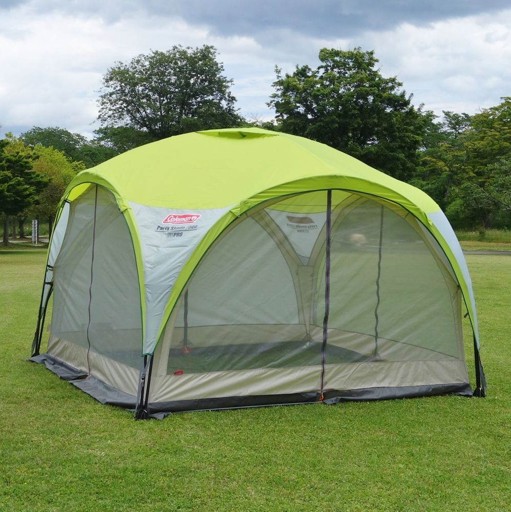 美品 コールマン Coleman パーティーシェード 300 廃盤メッシュ