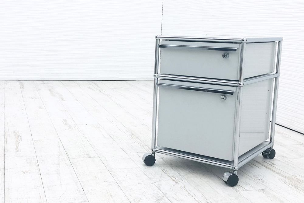 ロールボーイ USMハラー 中古 ハラーシステム 2段ワゴン USM Haller