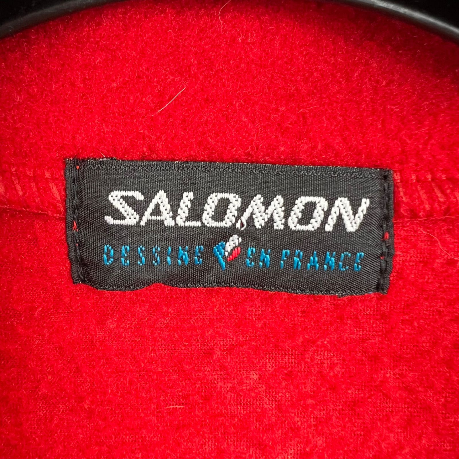 SALOMON 90s vintage sunset halfzip fleece M サロモン ヴィンテージ