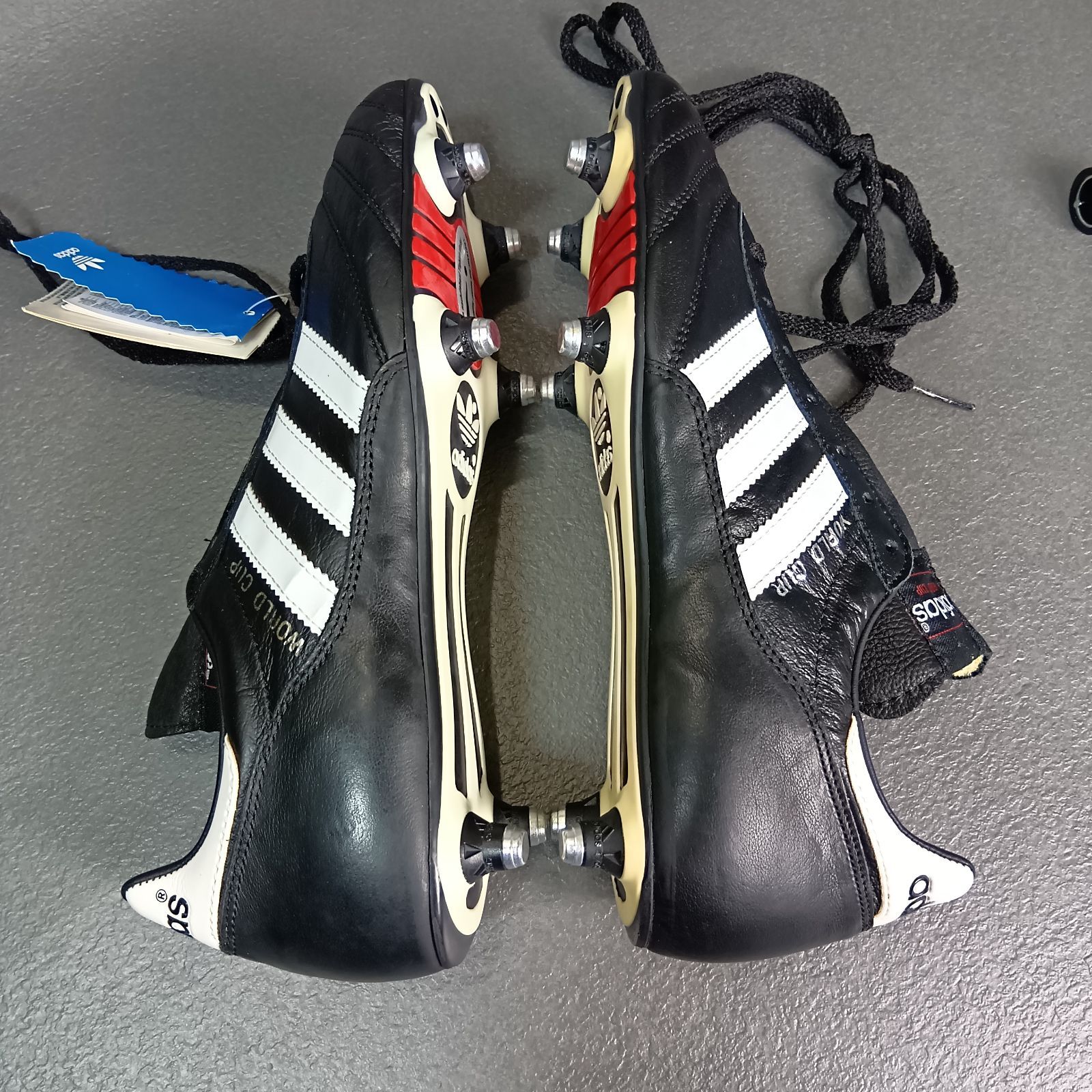 タグ付 adidas WORLD CUP SPIKE MADE IN GERMANY ドイツ製 アディダス