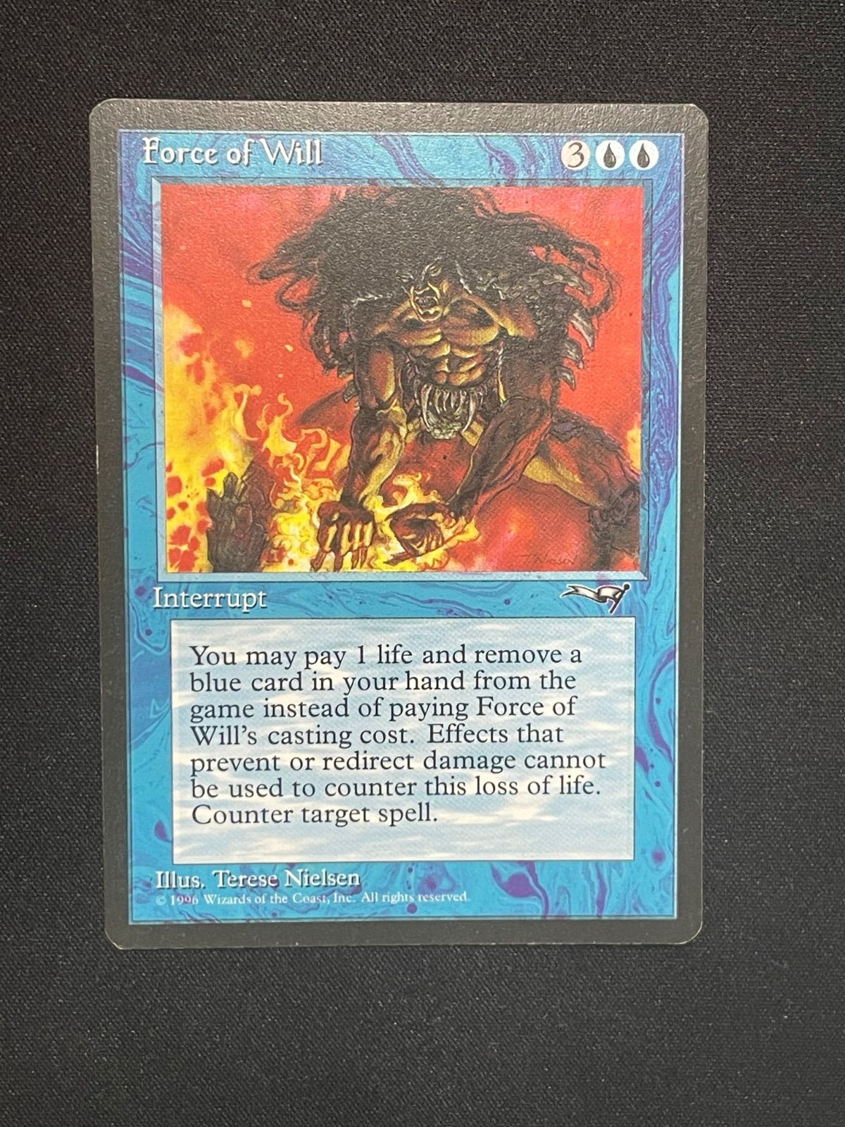 MTG・青】Force of Will/意志の力(ALL)(英語) - メルカリ