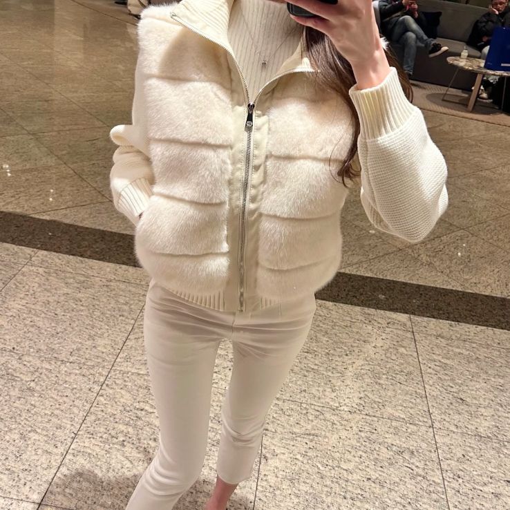 限定SALE】◾️2WAYニットスリーブエコファーダウンジャンパー - メルカリ