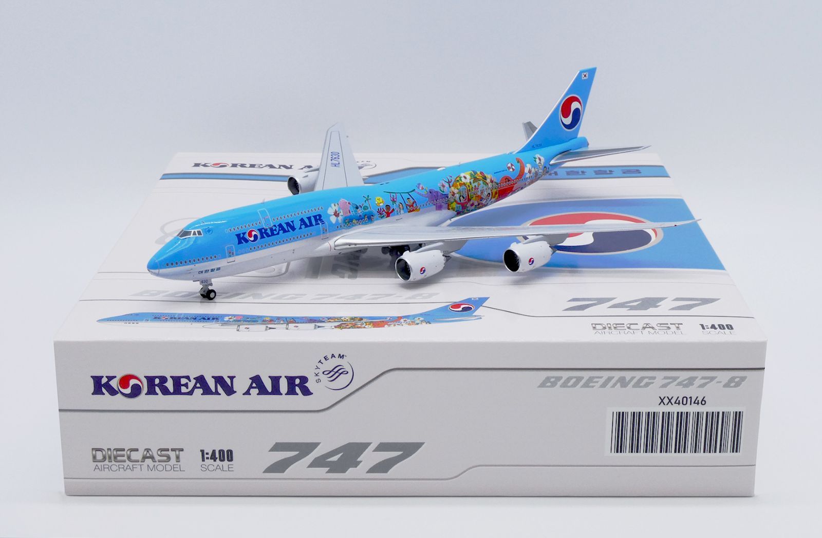 Jcwings 大韓航空 747-8i HL7630 1/400 XX40146 - メルカリ