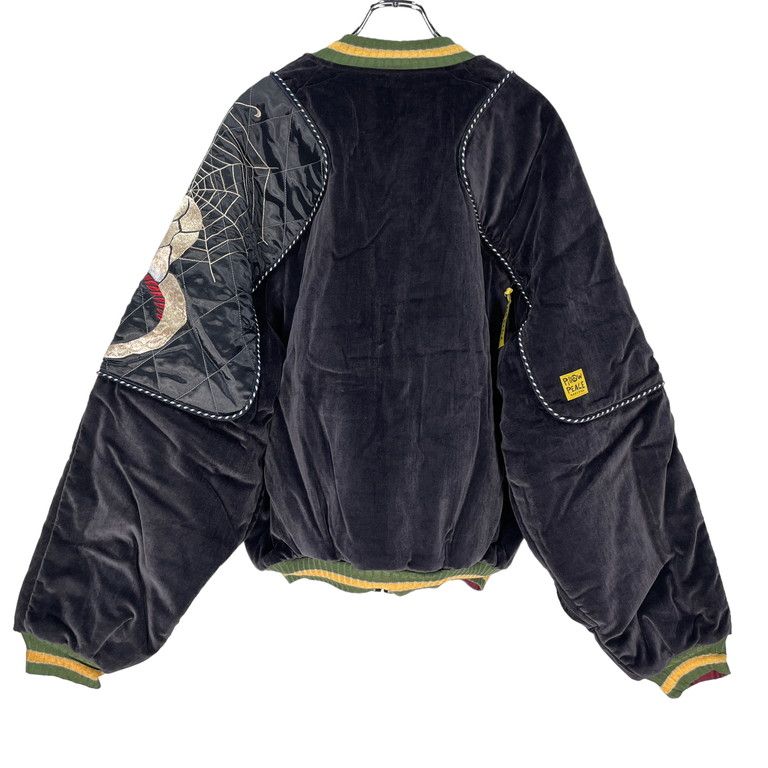 KAPITAL タグ付 21AW 硫化別珍シャムボマージャケットレインスカル