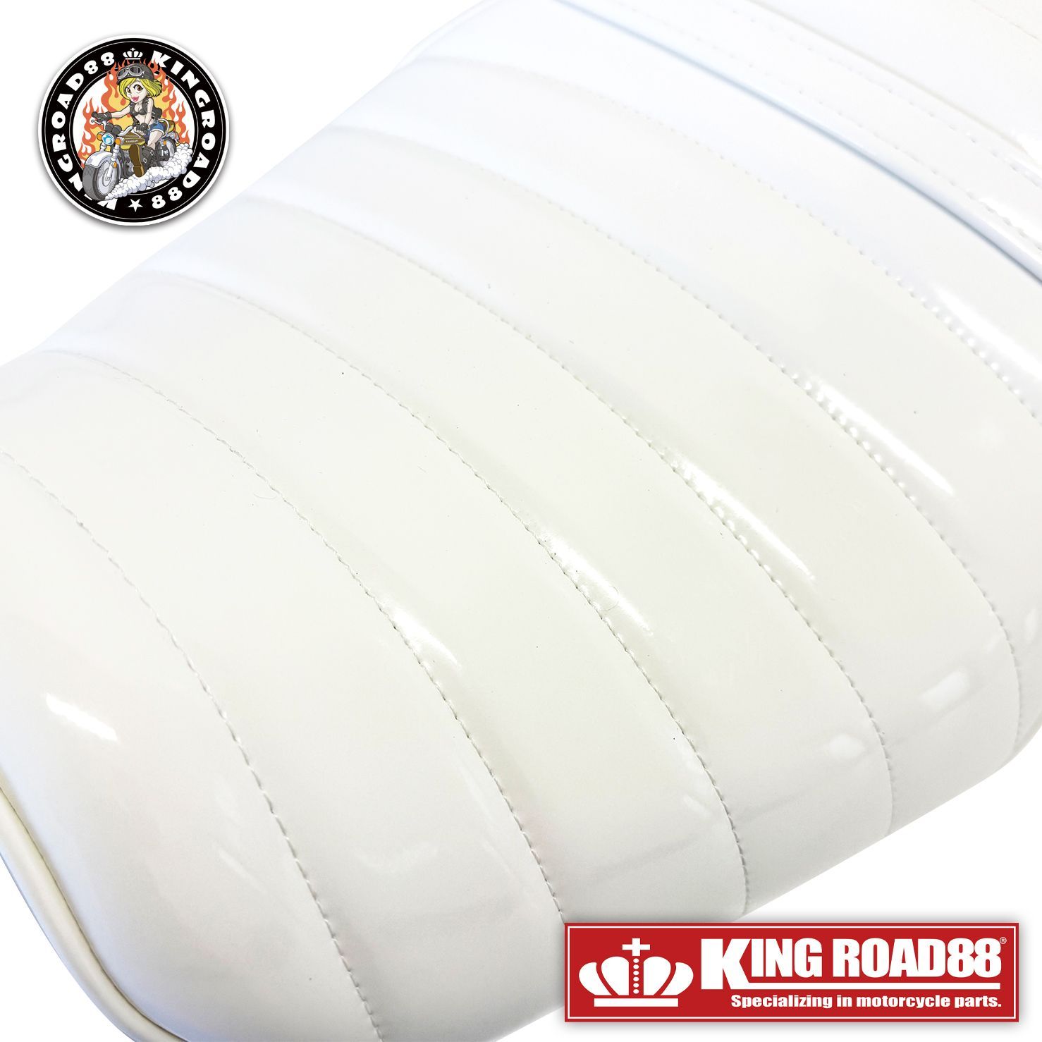 カワサキ バリオスⅠ型 ZR250A KingRoad88 3段シート エナメル