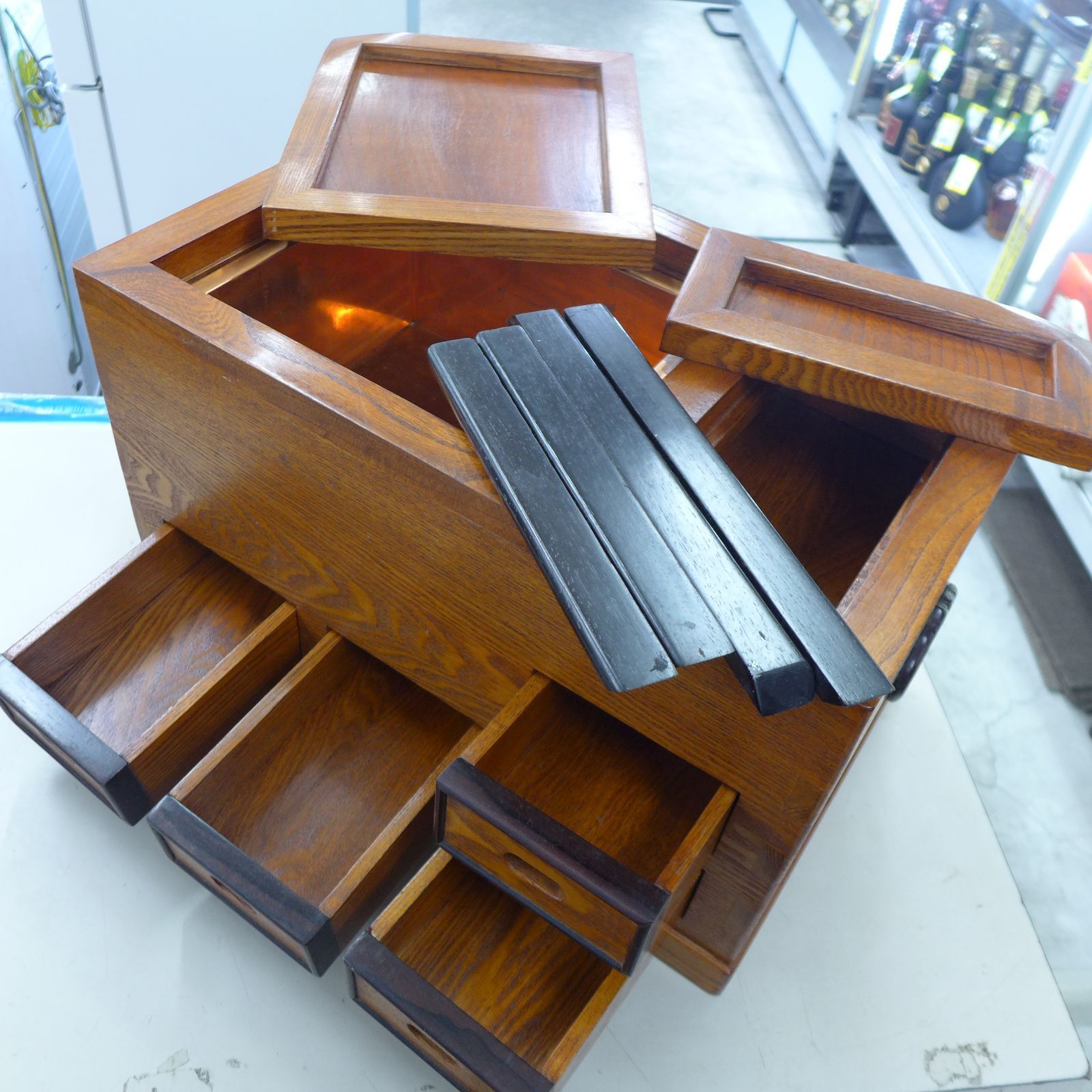 中古品 天然木 木製 欅 無垢材 豆火鉢 火鉢 昭和レトロ 公田店 - メルカリ