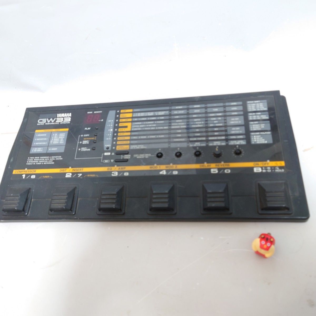 YAMAHA GW33 つまみカバー欠品 動作品 送料無料 本体のみ ギター