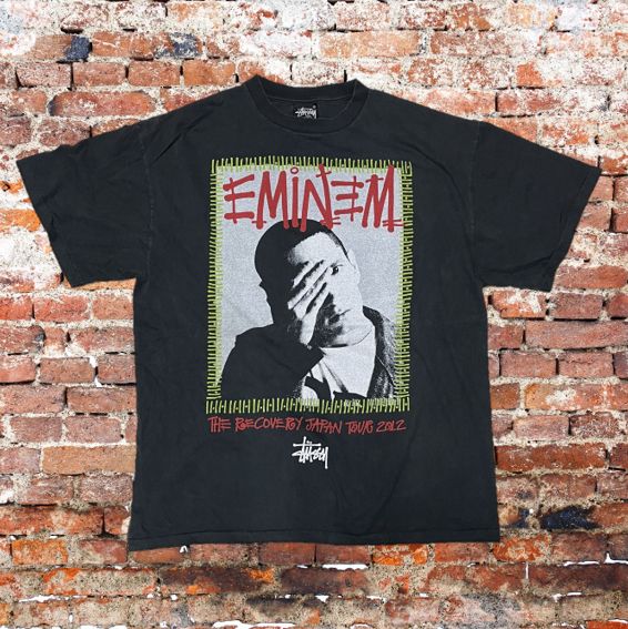 STUSSY / ステューシー × EMINEM / エミネム Tシャツ RECOVERY JAPAN