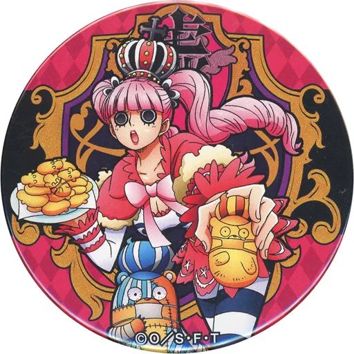 中古】バッジ・ピンズ ペローナ 「ワンピース 輩～YAKARA～缶バッジ 第