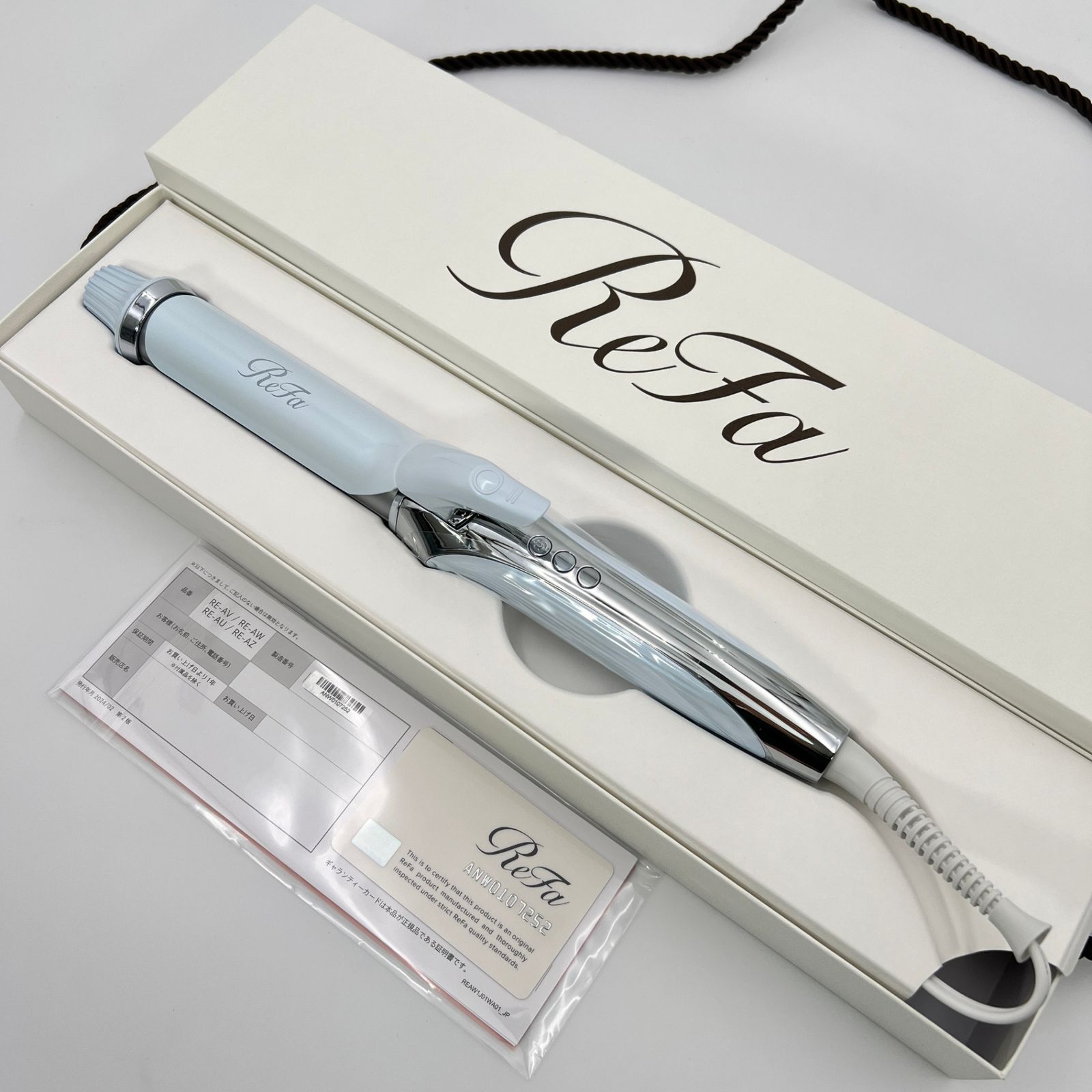 ReFa 5mmミニストレートヘアアイロン シルバー リファビューテック