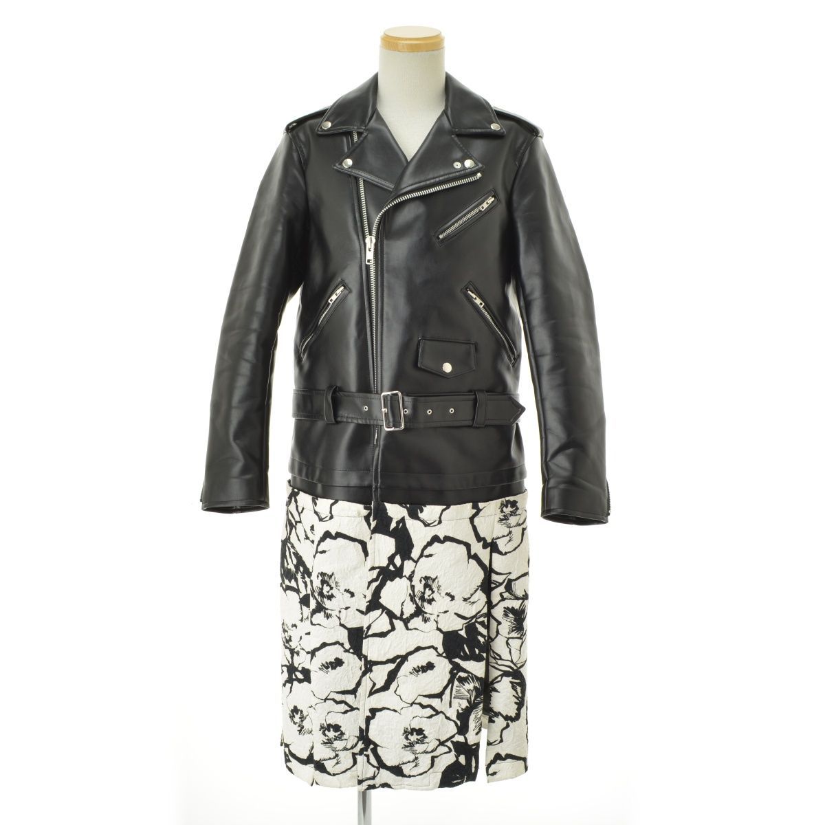 S【COMME des GARCONS HOMME PLUS】22SS AD2021 PI-J034 エコレザー