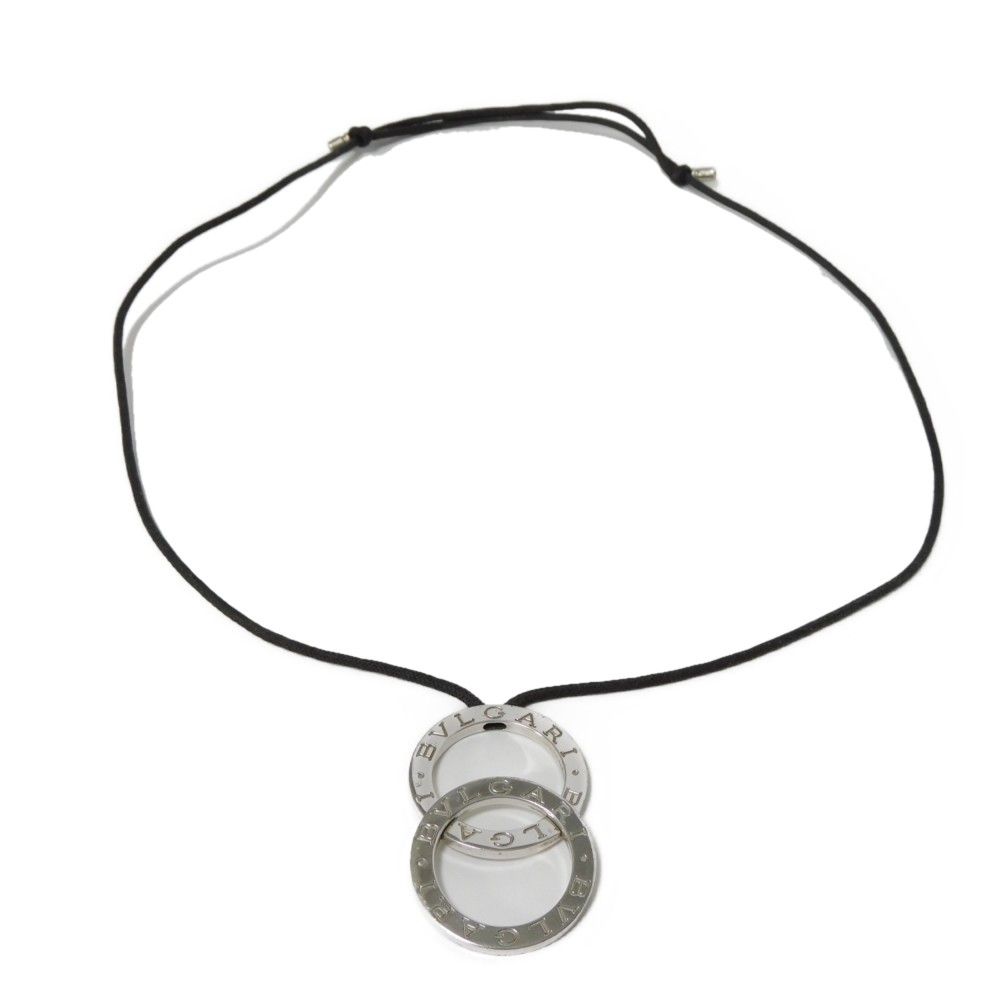 BVLGARI ブルガリ ダブル リング 2連 スターリングシルバー コットン