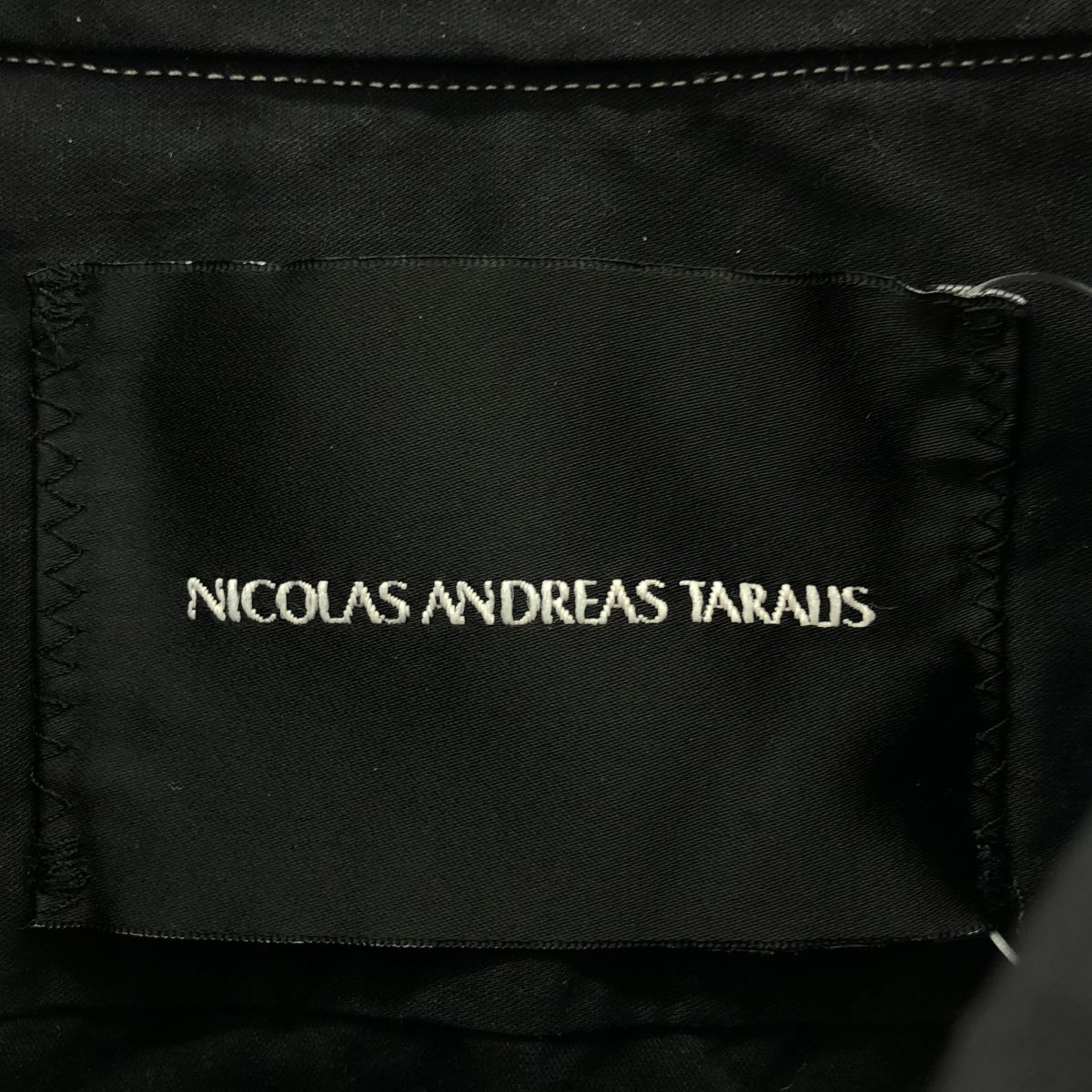NICOLAS ANDREAS TARALIS ニコラアンドレアタラリス 製品染め比翼