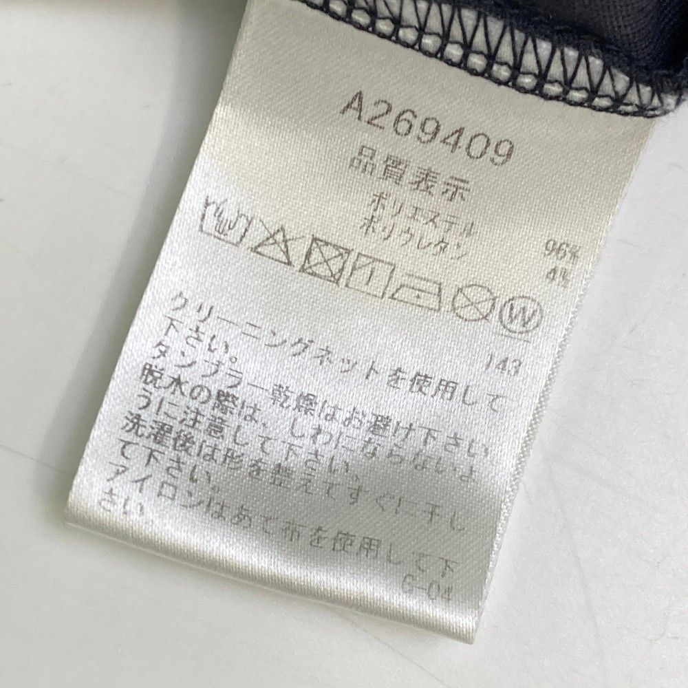 サイズ：48 ARCHIVIO アルチビオ モックネック 半袖Tシャツ ブラック系