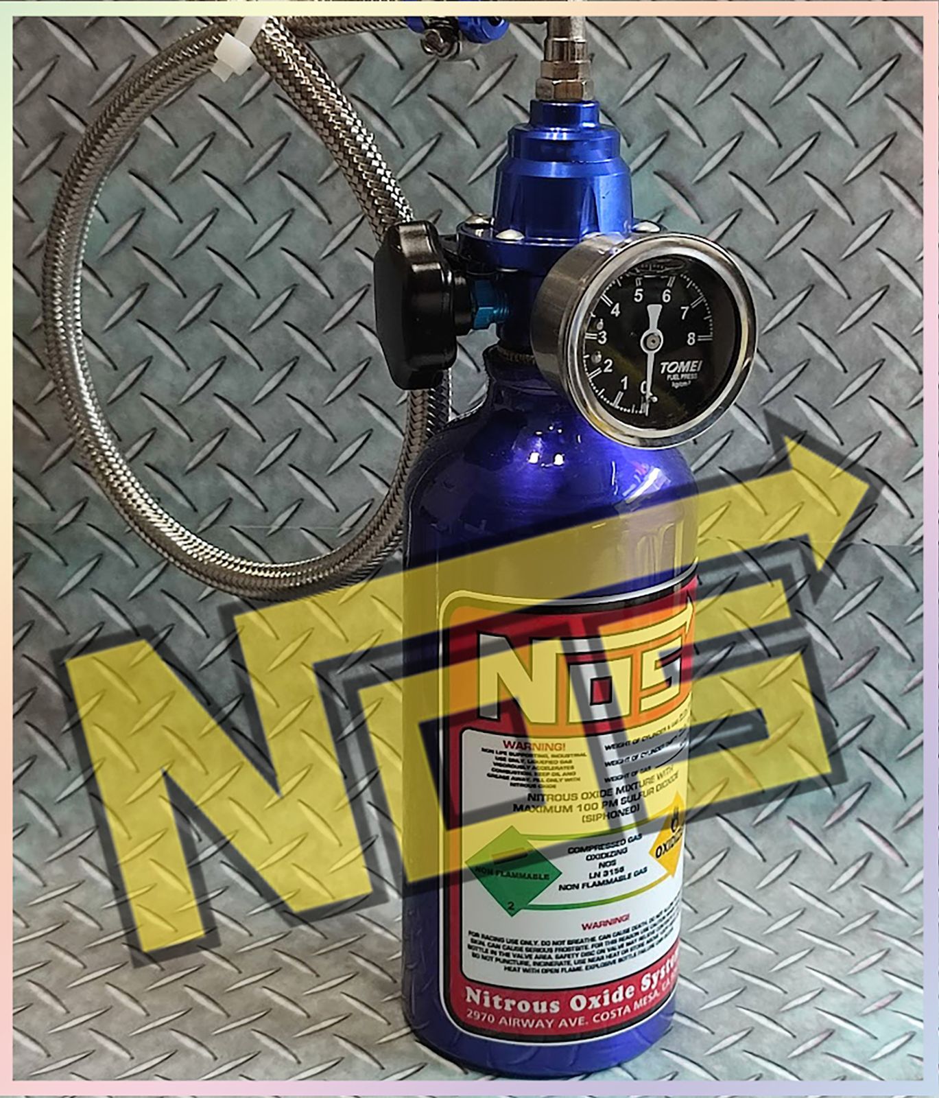 NOS SYSTEM ノスボトル ダミータンク ニトロボンベ - メルカリ