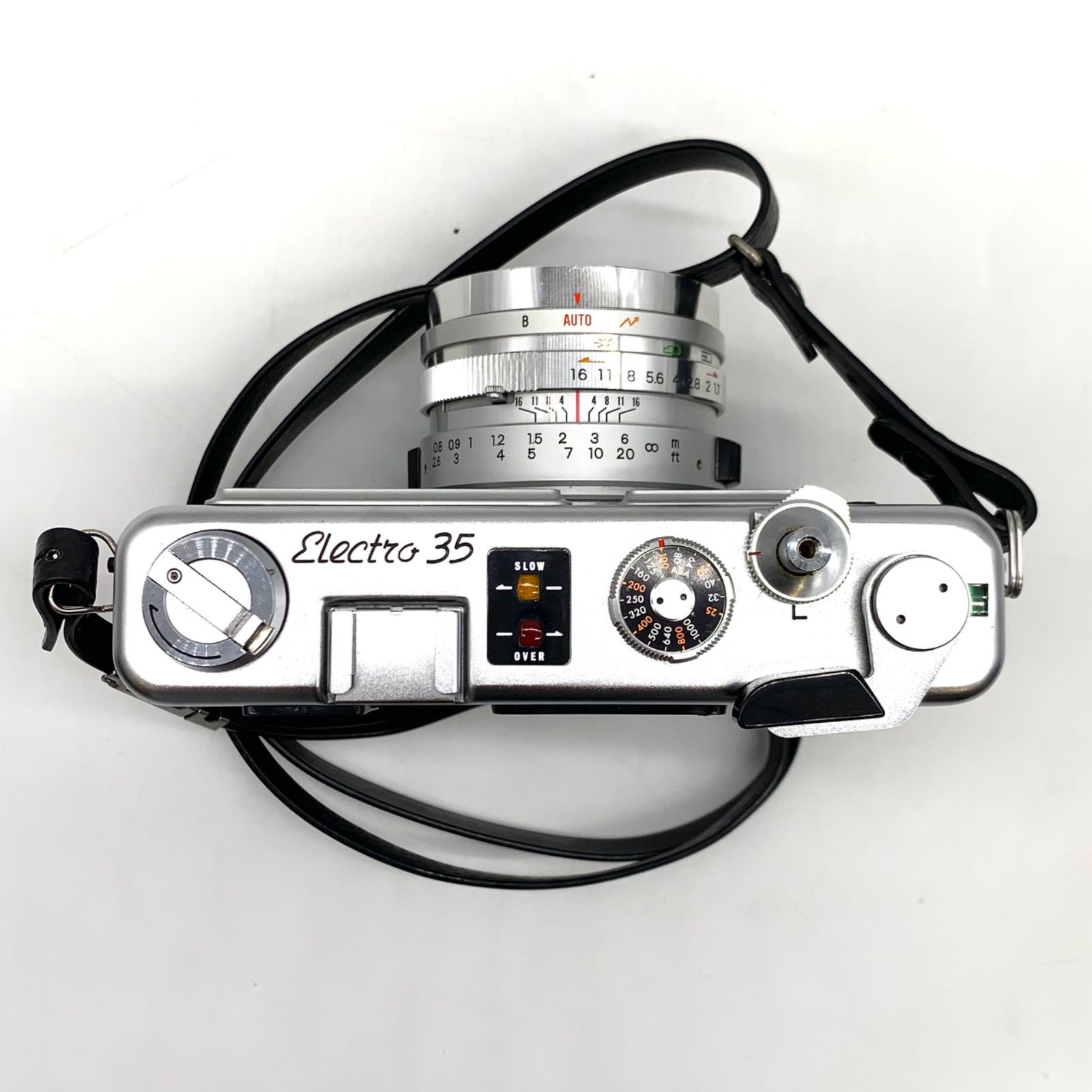 F185【お買い得】YASHICA フィルムカメラ ELECTRO 35 GS ストラップ
