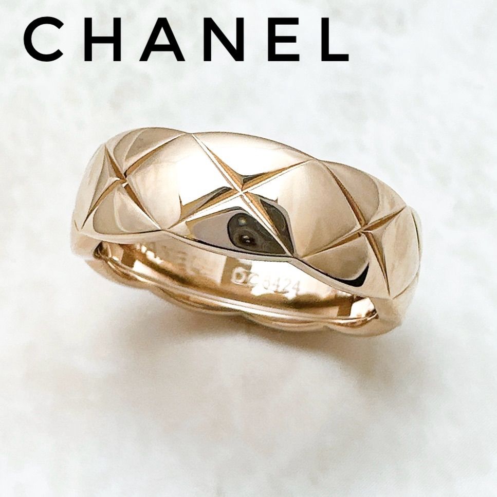 美品/人気🌟CHANEL ココクラッシュ ミディアム ピンクゴールド リング