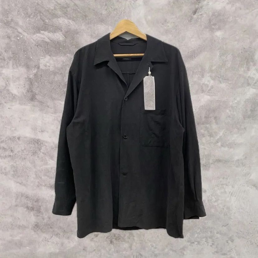 67.COMOLI 24SS シルクノイル シャツジャケット(Z01-01027) - メルカリ