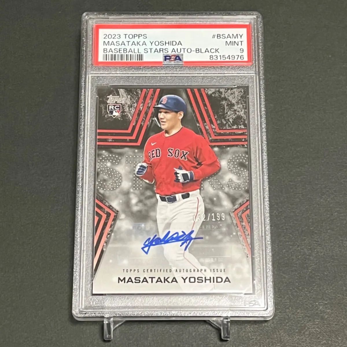 topps now 吉田正尚 ルーキーオート topps now 吉田正尚 ルーキー