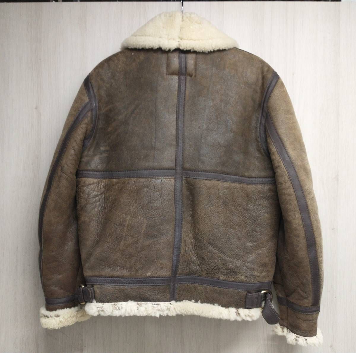 SCHOTT B-3 ショット ムートンジャケット フライトジャケット レザー