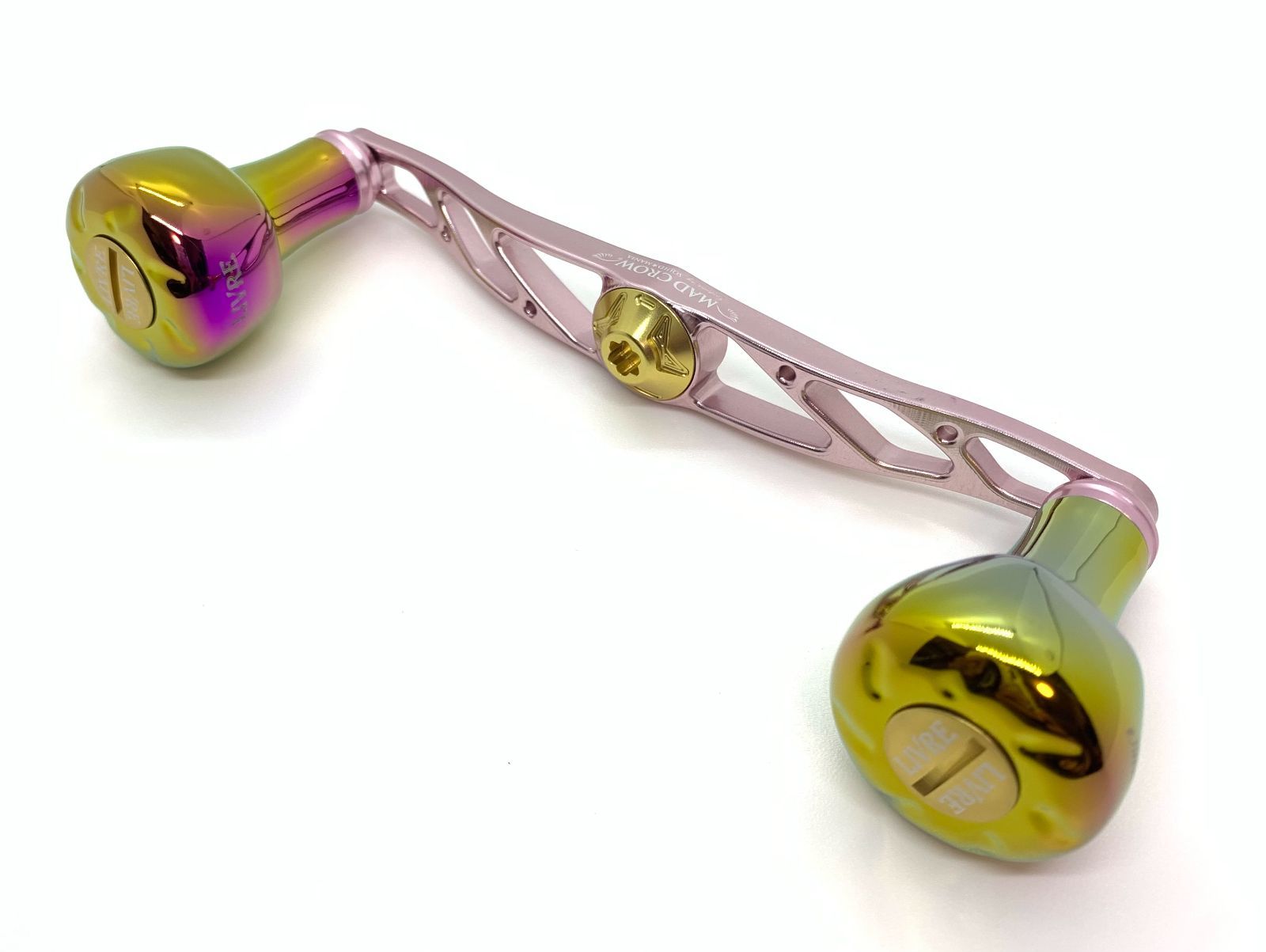 LIVRE SQUIDMANIA MADCROW CRANK120 ピンクゴールド/オーロラGOLD EF30