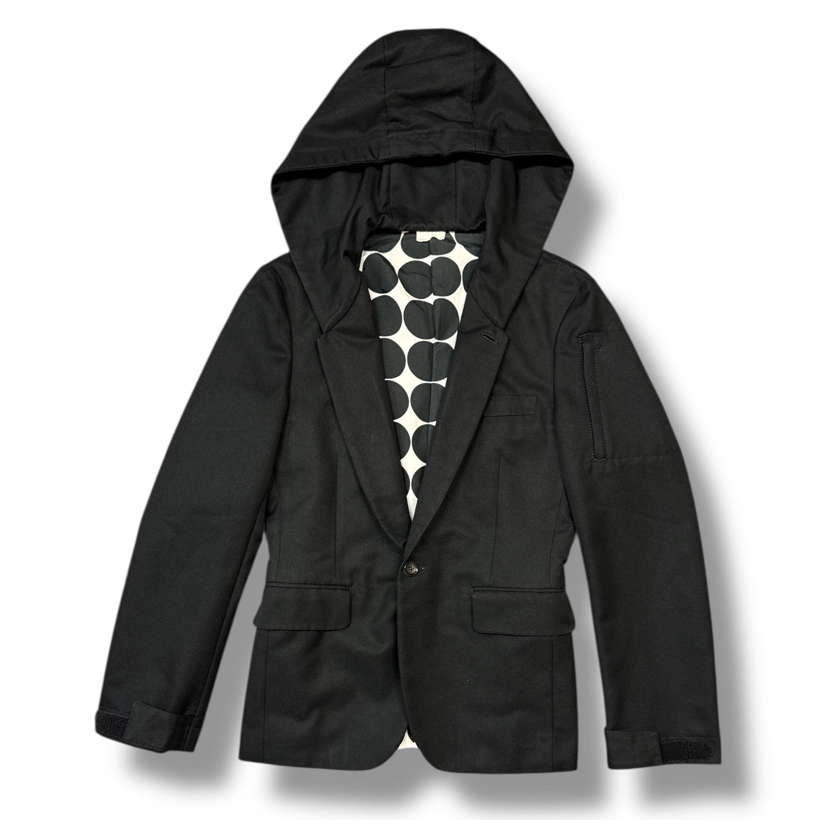 COMME des GARCONS HOMME PLUS AD2008 バックドットフーディー