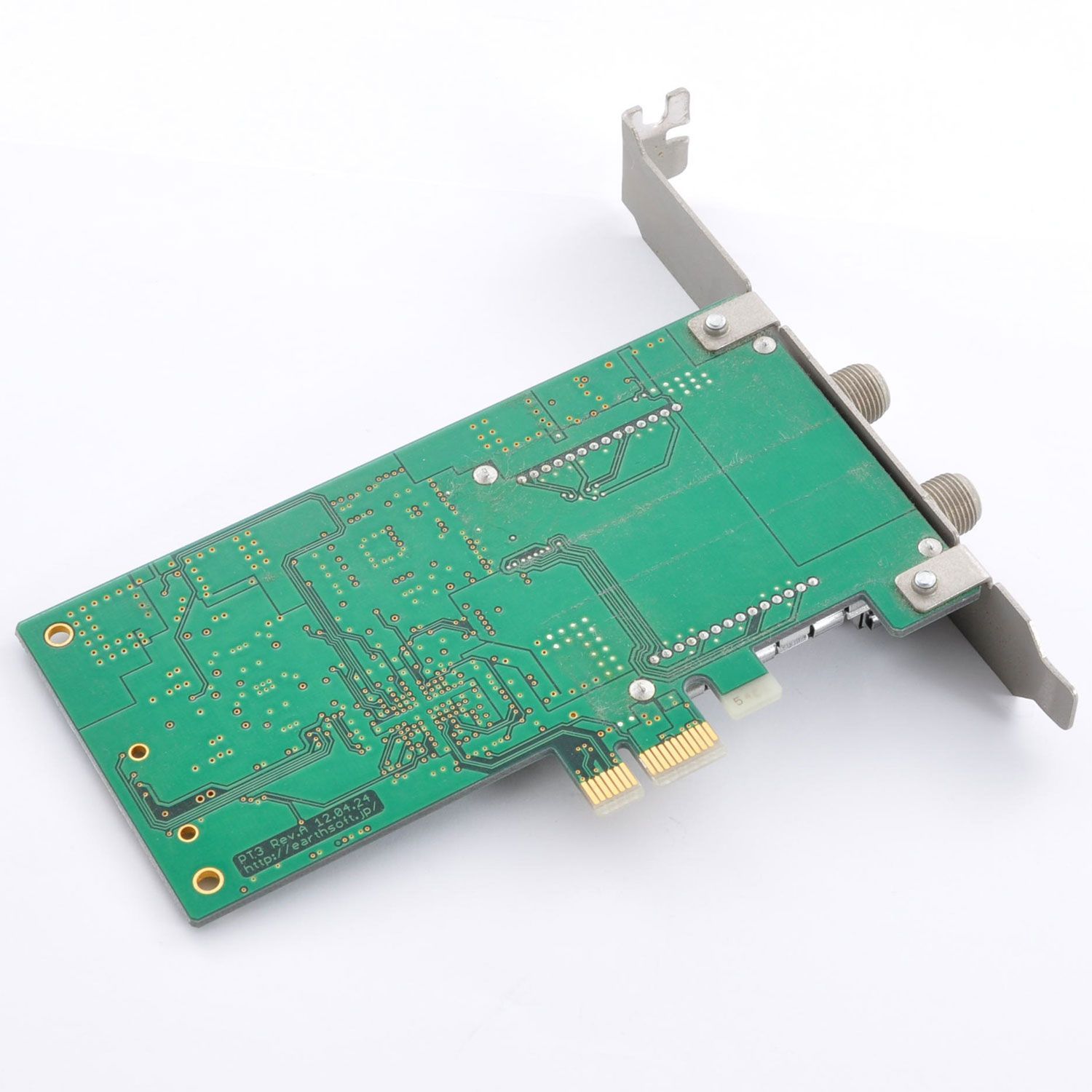 アースソフト PT3 Rev.A ロープロ対応 カードリーダーつき アース