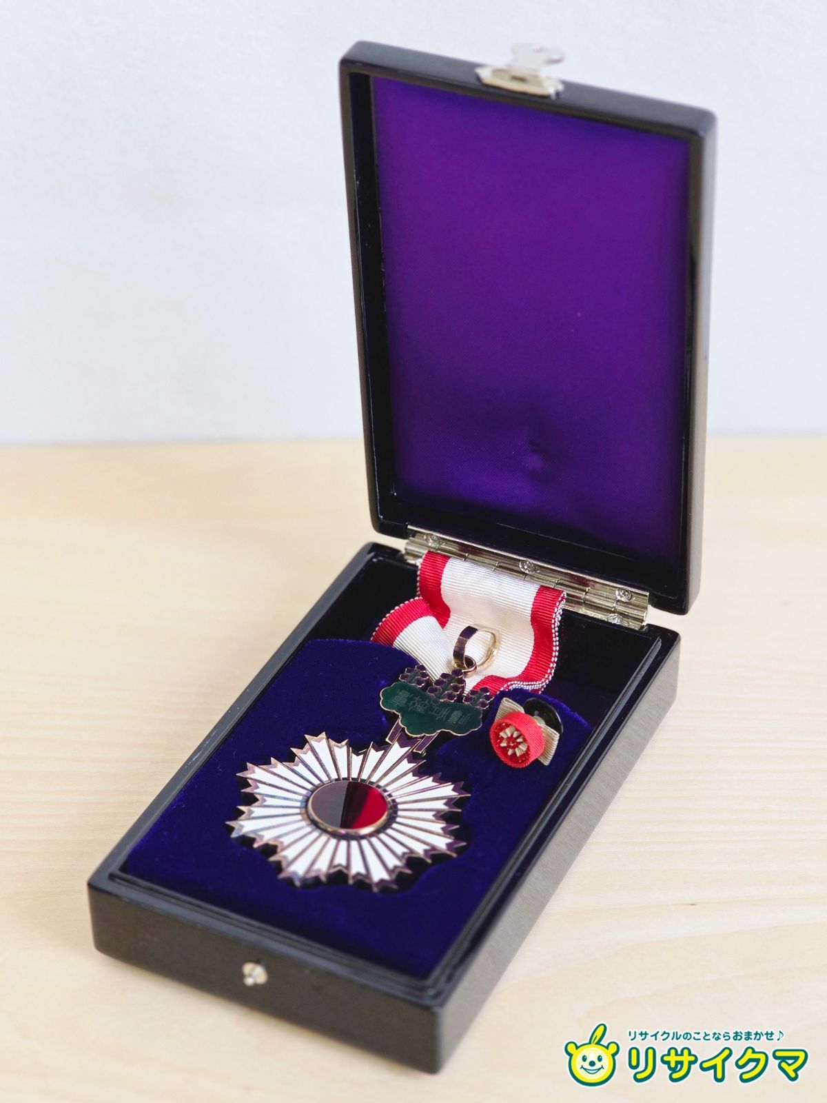 中古】M▽勲三等旭日中綬章 勲章 徽章 共箱 (38388) - メルカリ