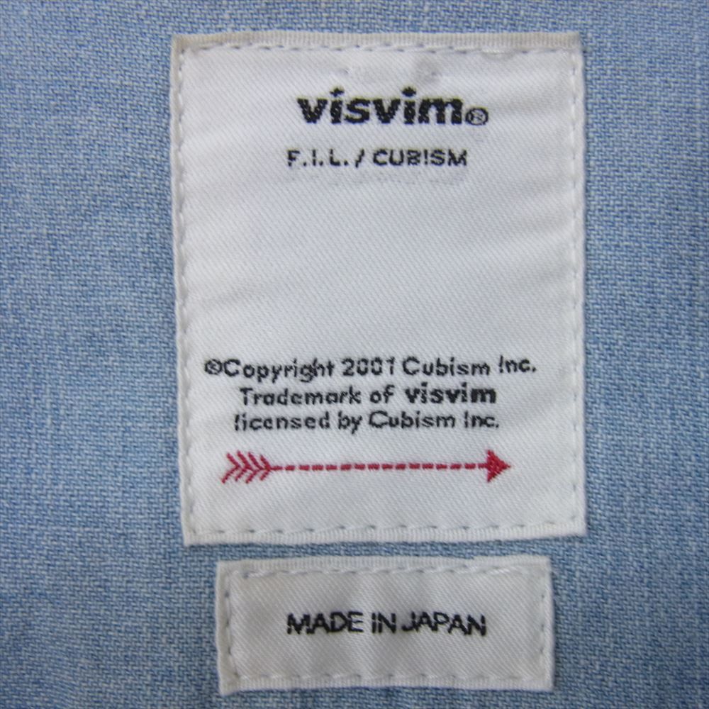 VISVIM ビズビム 19SS 0119105007002 Handyman Shirt ハンディーマン